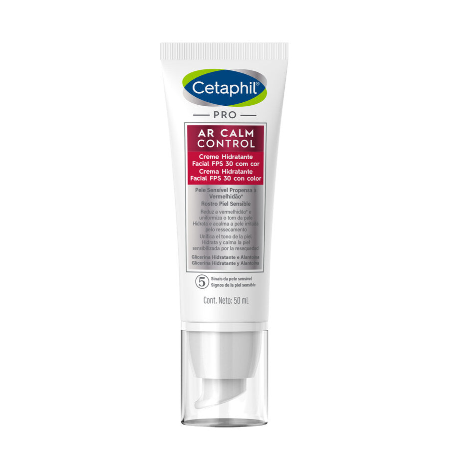 CETAPHIL PRO AR Calm Control Crema hidratante facial FPS30 con color (50ml)