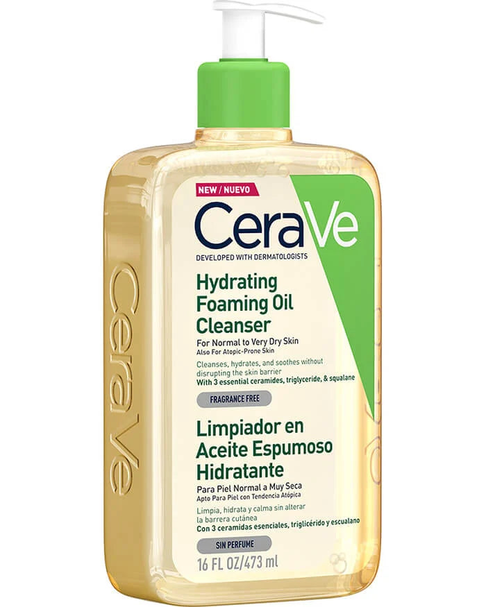 CeraVe Hydrating Foaming Oil Cleanser (473ml)