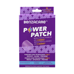 Galderma Benzacare Power patch parches 3 en 1 (36pz)