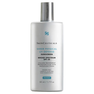 SkinCeurticals Sheer Physical UV Defense Sunscreen Spf50+ (50ml)