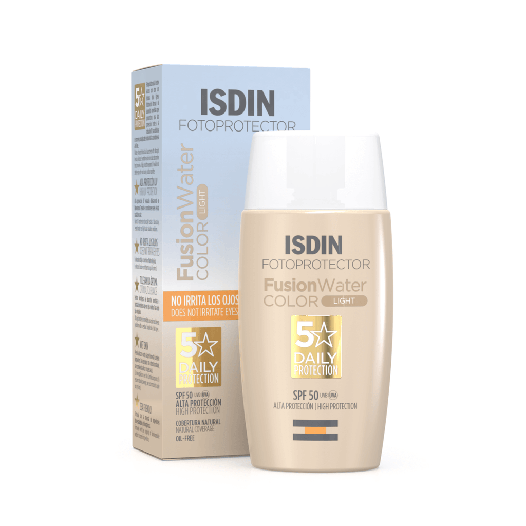 Isdin Fusion Water 50+ c/color Light (50ml)
